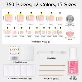 beetles stickers and tools flatlay for easy DIY nail art