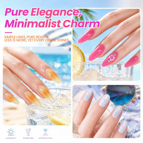 beetles summer manicure on toes and hands styled at the beach inspiring vacation looks