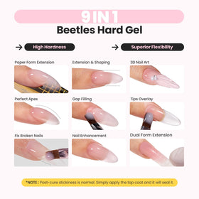 beetles gel jars open showing creamy texture for easy sculpting