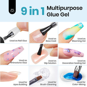 beetles gel polish numbered tip trays showing 12 sizes for precise fit