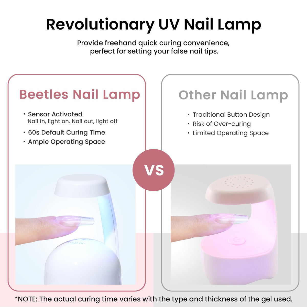 beetles tip size layout displaying 12 sizes for exact nail fit