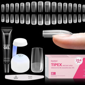 beetles Gel Polish front packaging showing complete tips kit and contents