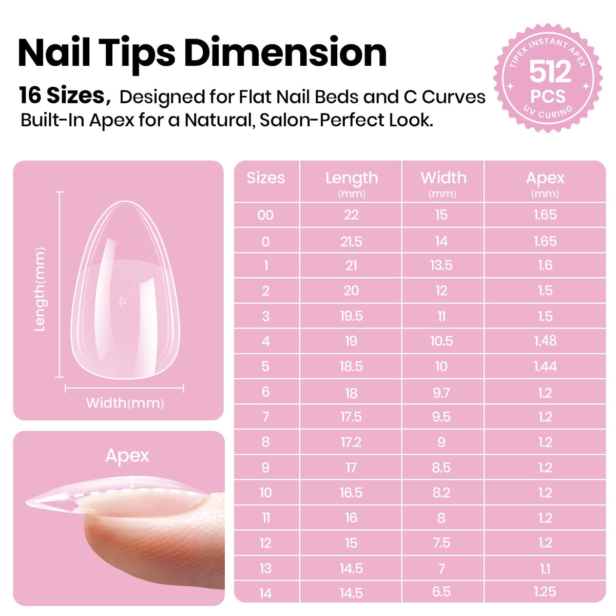 Beetles Gel Polish hand comparison with ruler showing scale and consistent sizing benefit
