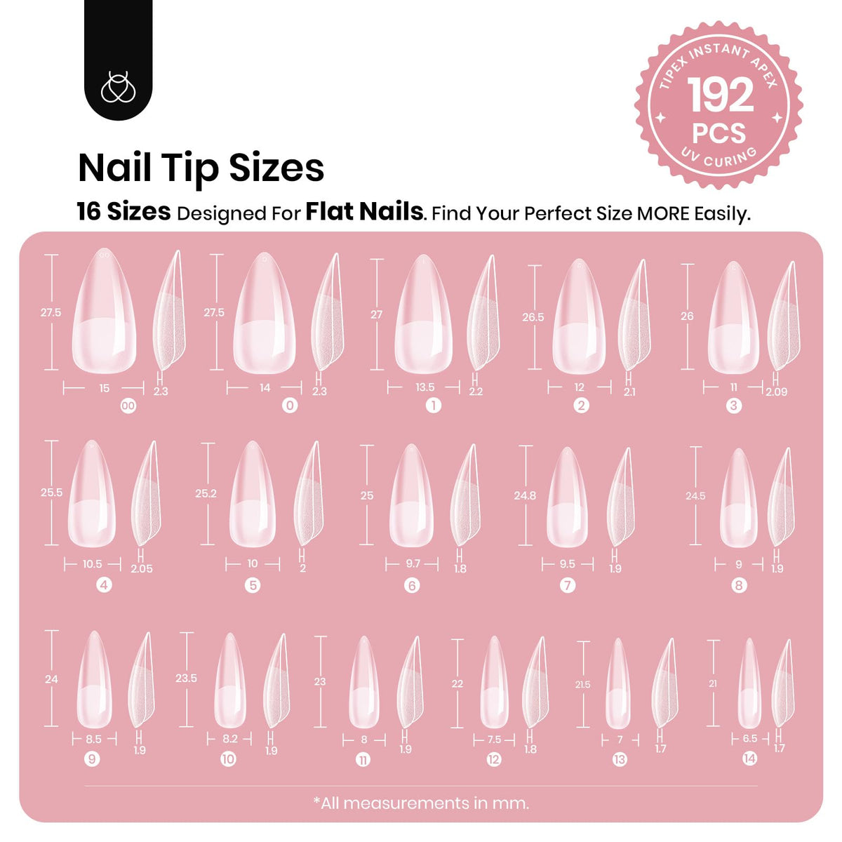 beetles stiletto set on hand showing finished look and salon-style gloss