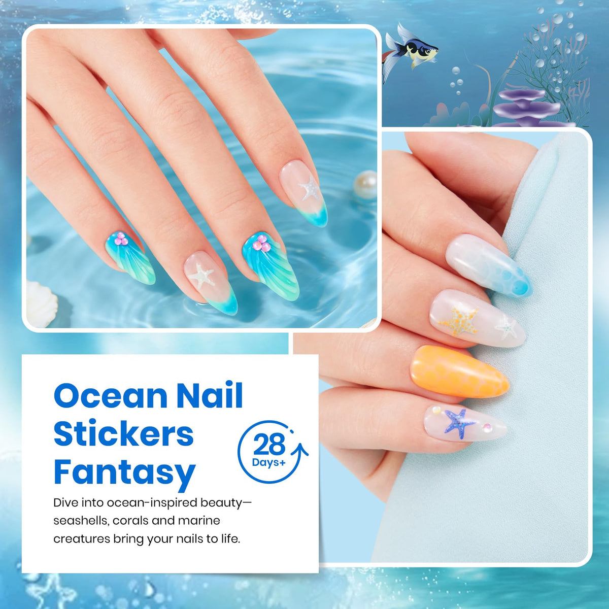 Beetles included tools and accessories laid out for complete at-home manicure