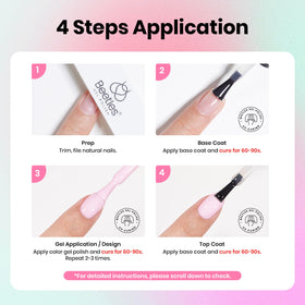 Beetles tools and cuticle oil detail, showing complete care essentials