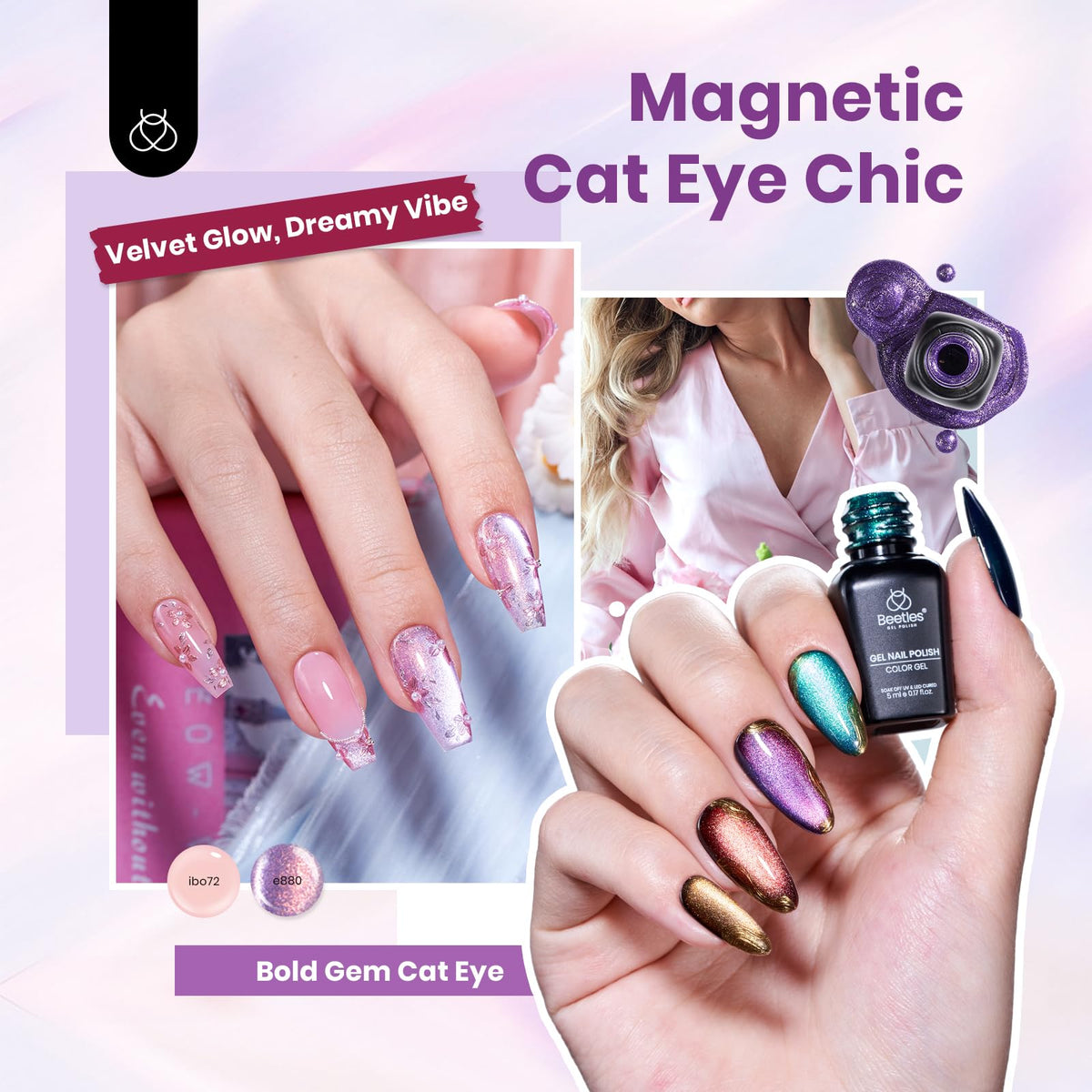 Beetles included nail art tools and drawing pen for precise designs and creative control