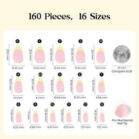 Beetles nails styled with outfit demonstrating wearable look