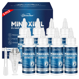 BEHATMH front packaging showing eight bottles and product benefits