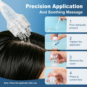 BEHATMH bottle beside grooming items in bathroom routine setting