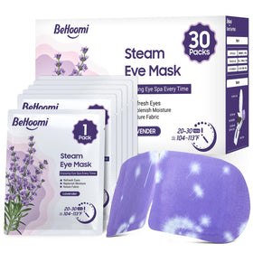 BeHoomi front packaging showing lavender scent and 30-pack convenience