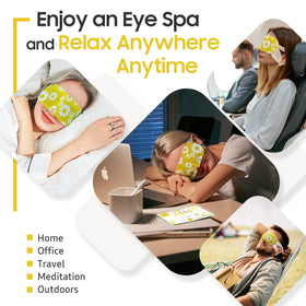 BeHoomi opened sealed pouch showing ready-to-use steam mask and ease of use
