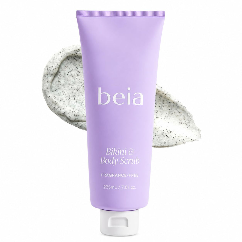 Beia front packaging showing product name and benefits for smooth skin