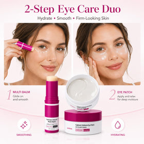 BeiBreeze patches applied under eye cooling and brightening effect