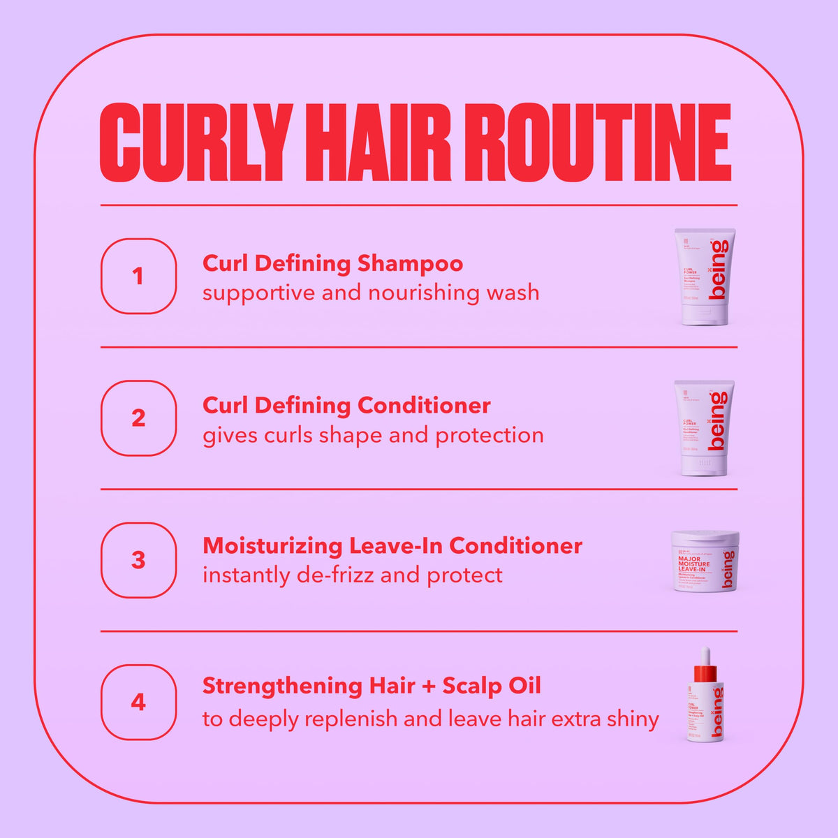 BEING INC pack of two bottles boxed for value and routine consistency