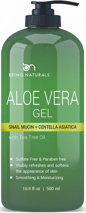 Being Naturals front packaging showing bottle and label for easy identification and benefit