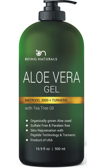 Being Naturals front packaging showing gel and benefits
