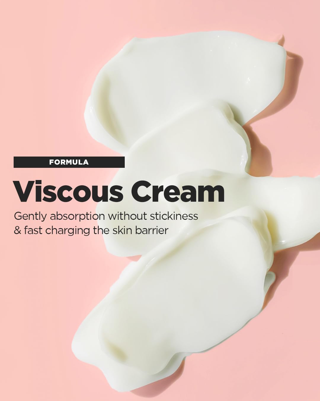 BEISIKS applying cream to face close-up for calming and pore-smoothing