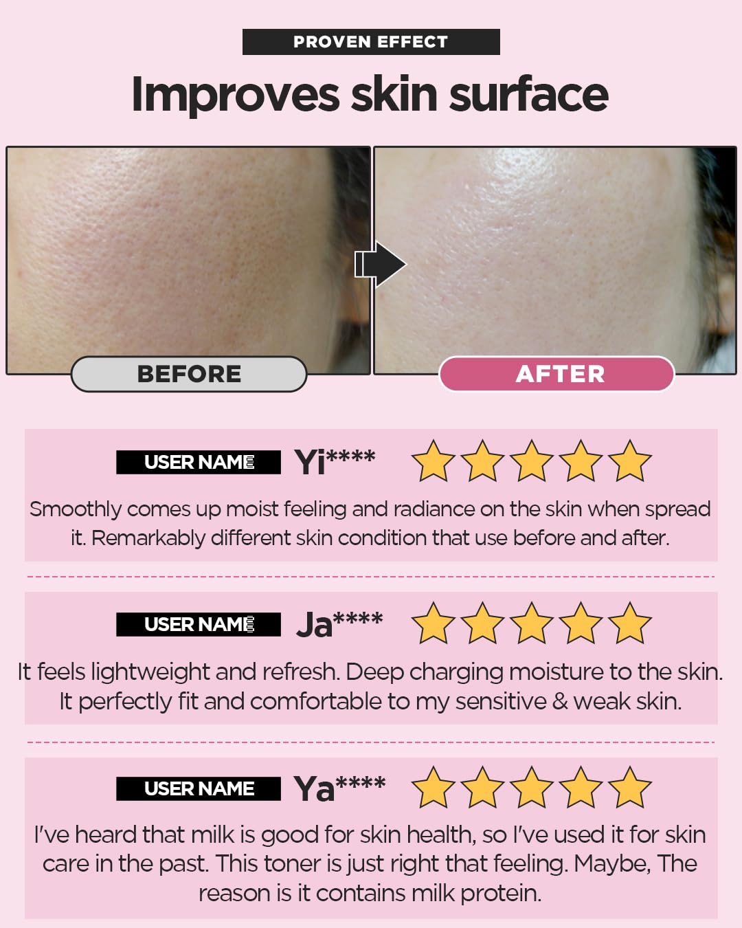 BEISIKS MadeCera pump dispensing milky toner texture for quick hydration