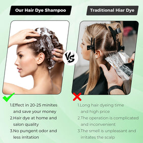 BELEZALIB before and after regrowth comparison showing improved gray coverage benefit