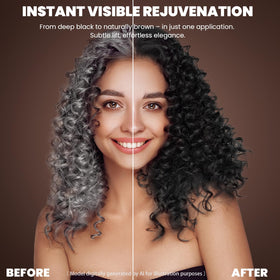 BELEZALIB pump dispensing foam illustrating easy salon-free application