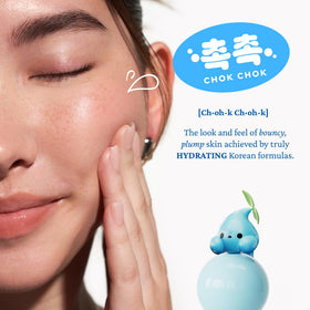 belif Aqua Bomb in a nighttime routine scene indicating soothing hydration