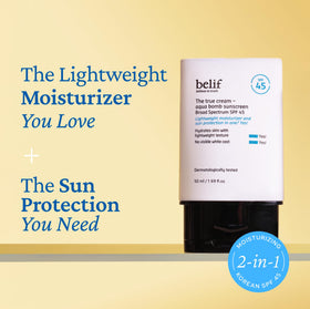 belif pump dispensing product for easy, measured application