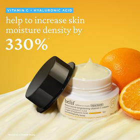 belif texture close-up of gel-cream, highlighting lightweight hydration