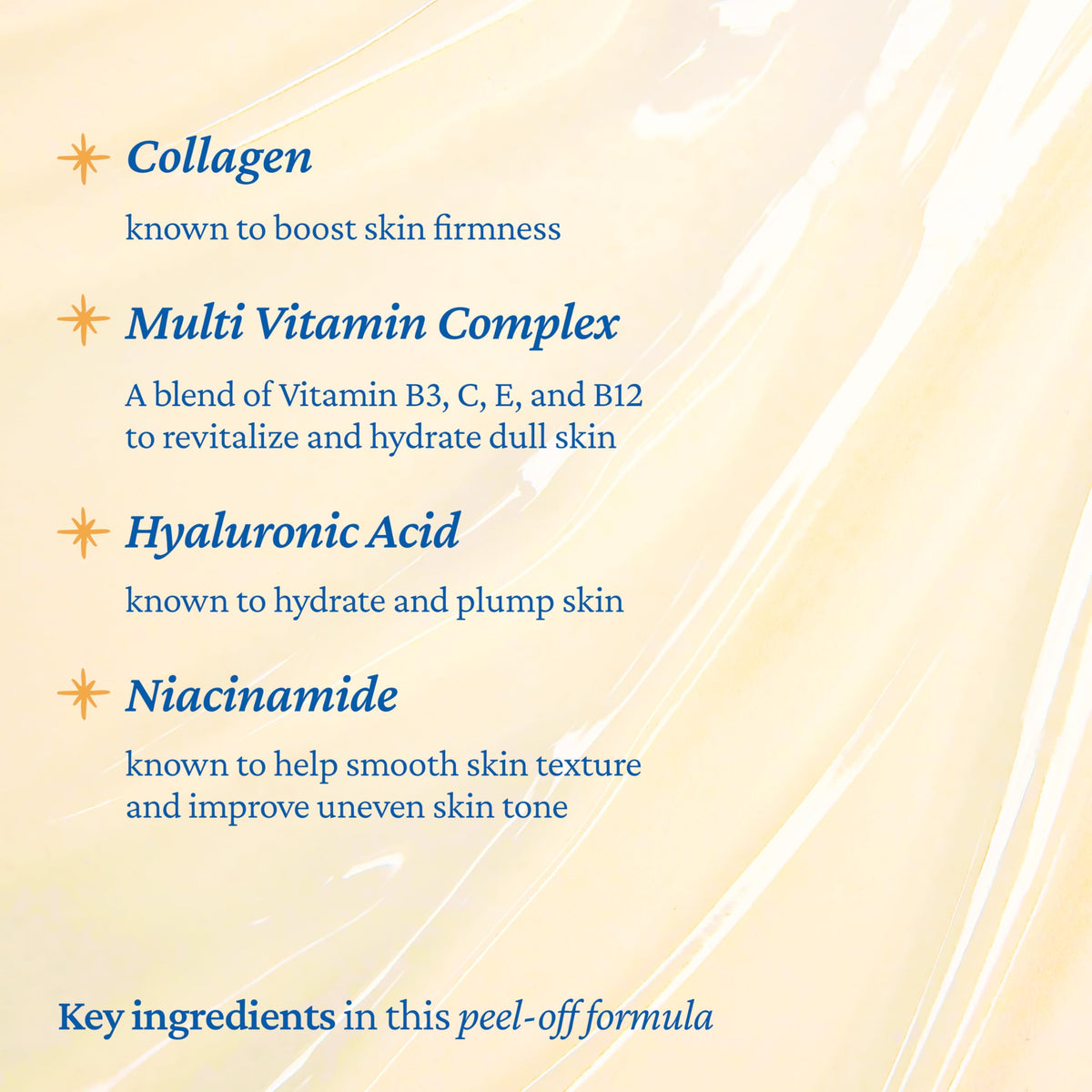 belif clear film on skin during application showing instant tightening effect