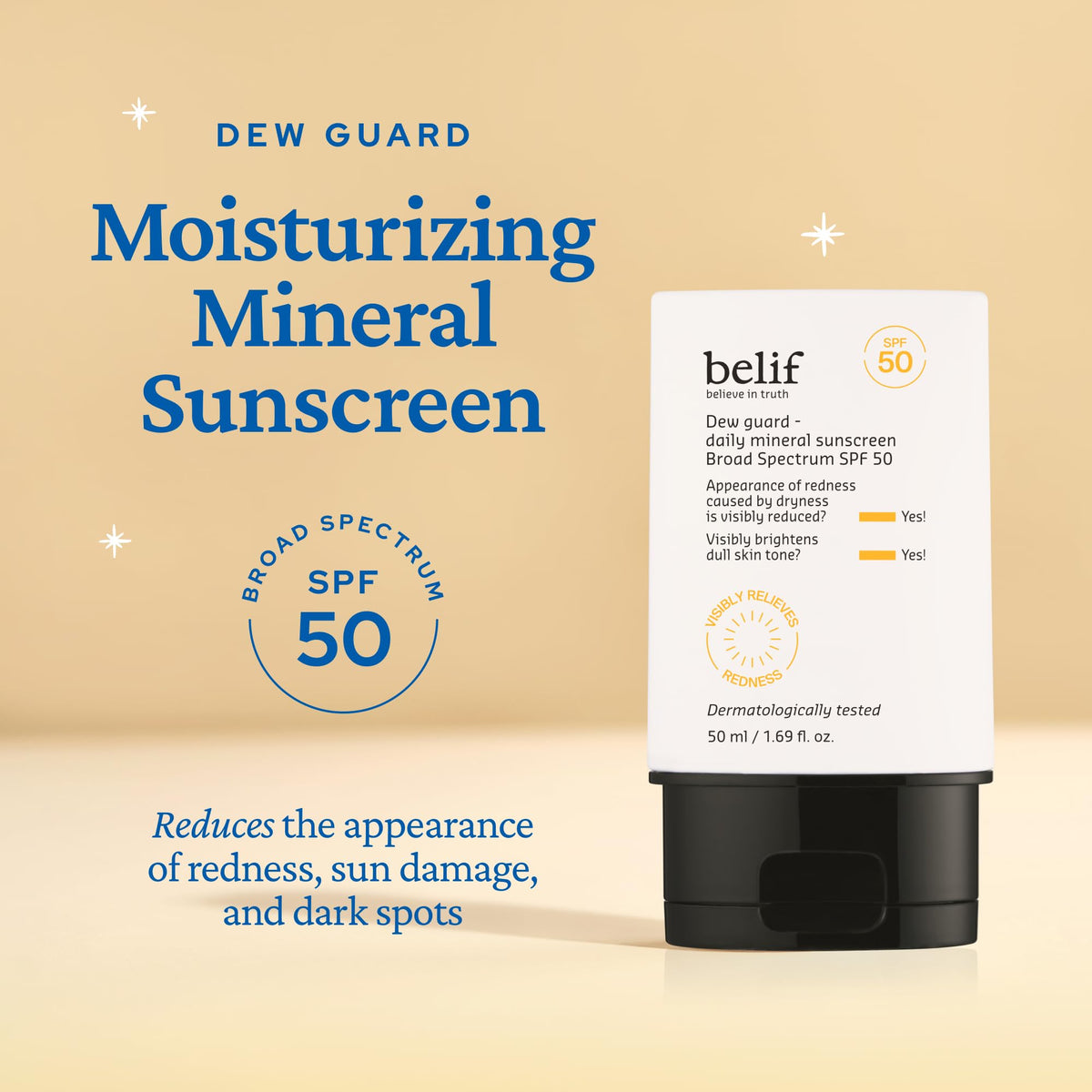 belif pump dispensing milky serum texture, lightweight hydration visible