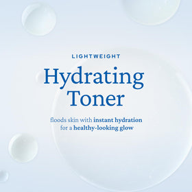 belif bottle staged in bathroom routine showing layering-friendly use benefit