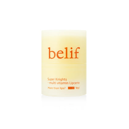 belif front packaging showing product name and glossy finish benefits