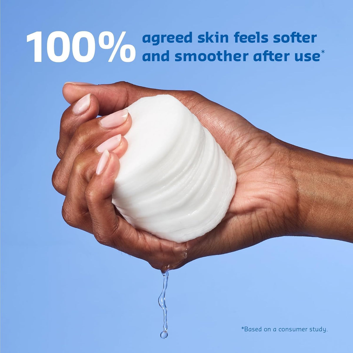 belif dual-textured pad close-up highlighting exfoliating and soothing sides