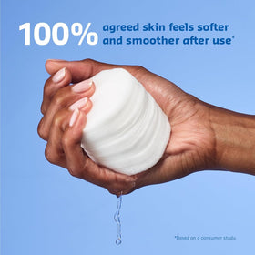 belif dual-textured pad close-up highlighting exfoliating and soothing sides