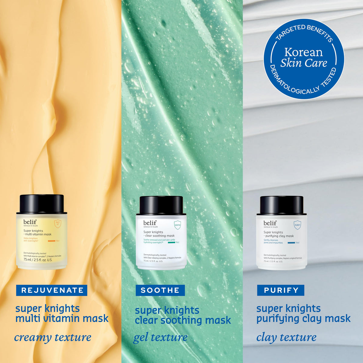 belif label close-up highlighting vitamin complex and ingredient clarity
