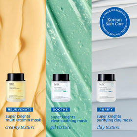 belif label close-up highlighting vitamin complex and ingredient clarity