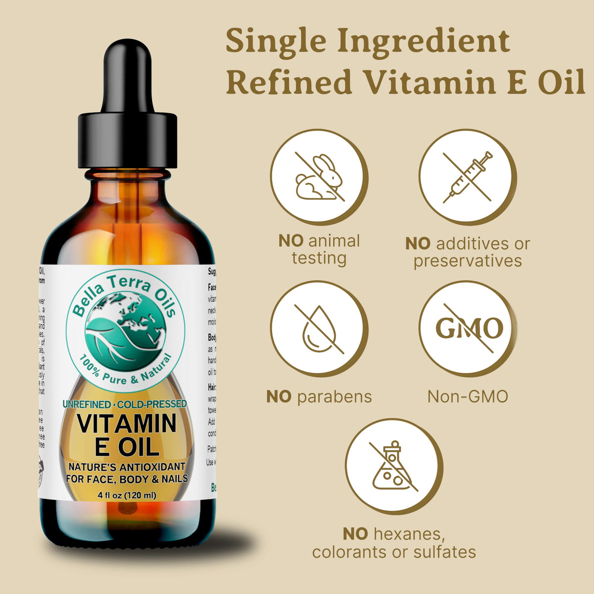Wheat germ close-up illustrating Bella Terra Oils natural ingredient benefit