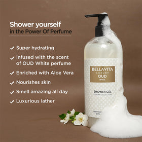 Bella Vita Luxury pump dispensing gel showing easy-use design for controlled application