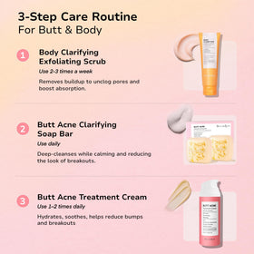 BellamiLuxx product applied to thigh demonstrating targeted spot treatment and reduced bumps