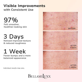 BellamiLuxx body scrub texture detail highlighting exfoliating particles