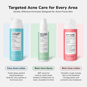 BellamiLuxx product label close-up highlighting 2% salicylic acid and niacinamide