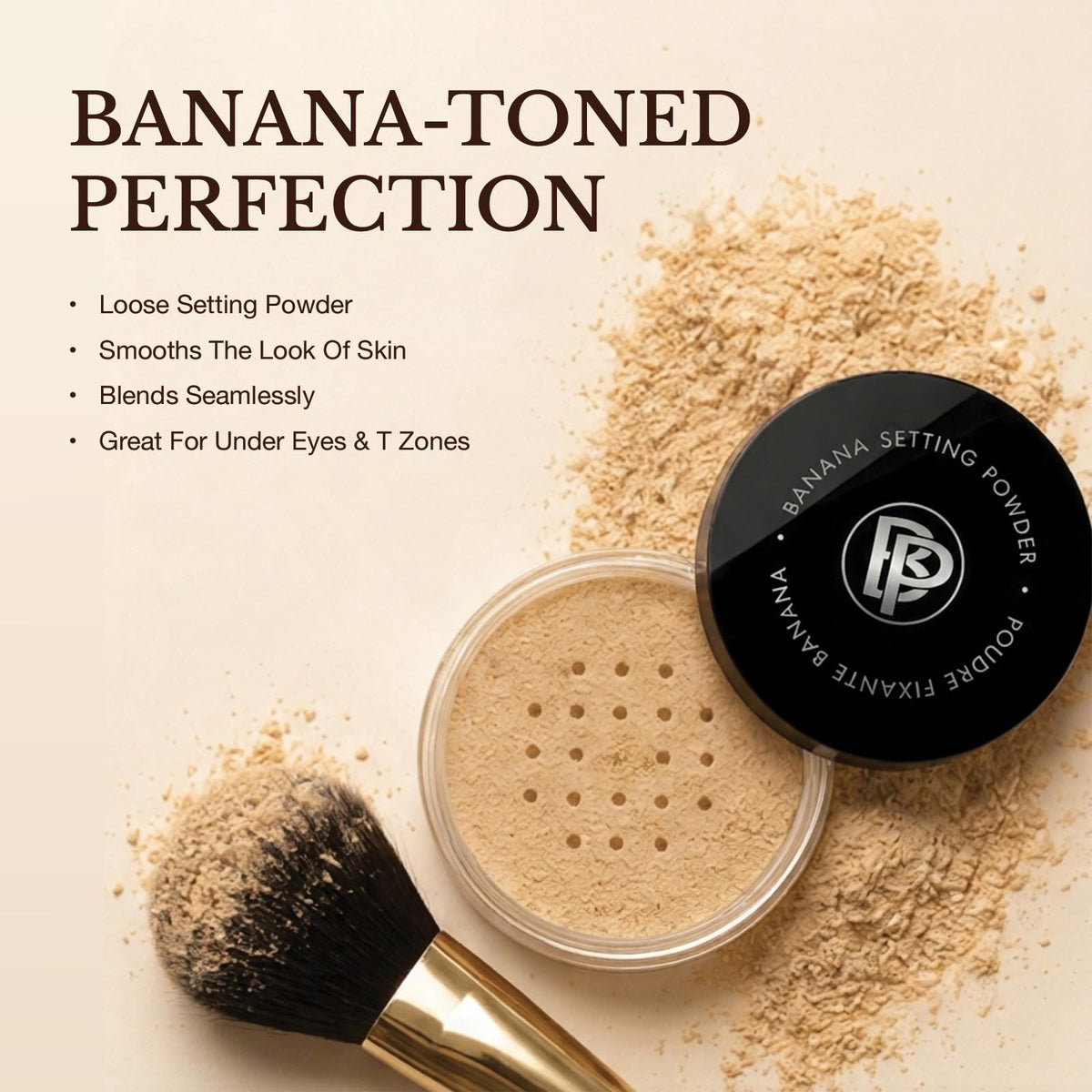 bellapierre powder applied under eye demonstrating brightening benefit