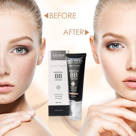 Bellaterra Cosmetics BB Cream creamy texture swirl showing blendable finish
