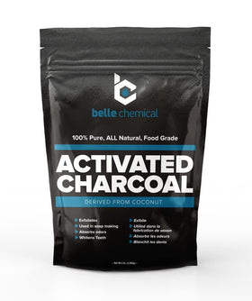 Belle Chemical front packaging 5 lb bag showing label and resealable Mylar for long storage
