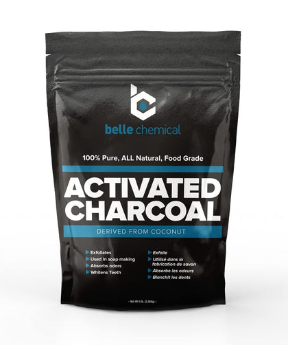 Belle Chemical front packaging 5 lb bag showing label and resealable Mylar for long storage