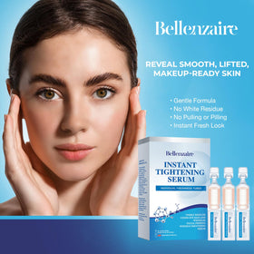 Bellenzaire used as makeup primer for smoother foundation application