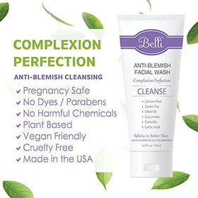 Belli in bathroom sink being used to show practical daily cleansing