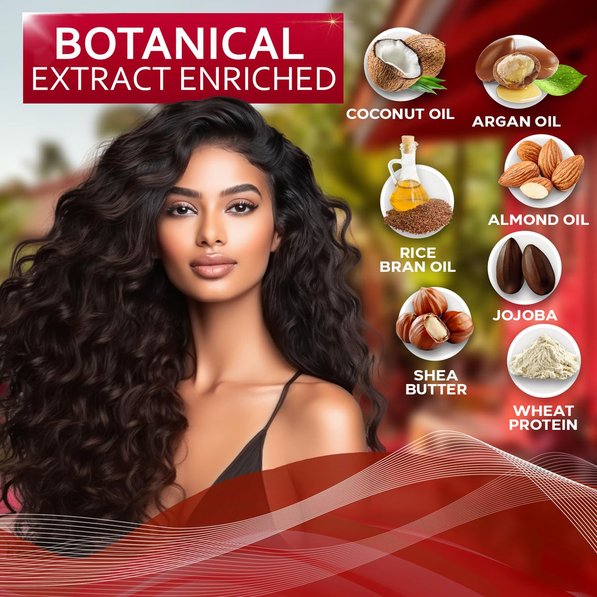 BELLISSO applying to damp hair to detangle and define