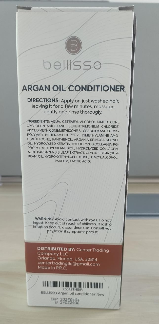 BELLISSO conditioner in bathroom setting promoting daily self-care