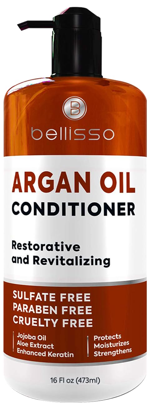 BELLISSO front bottle showing label and sulfate-free benefit